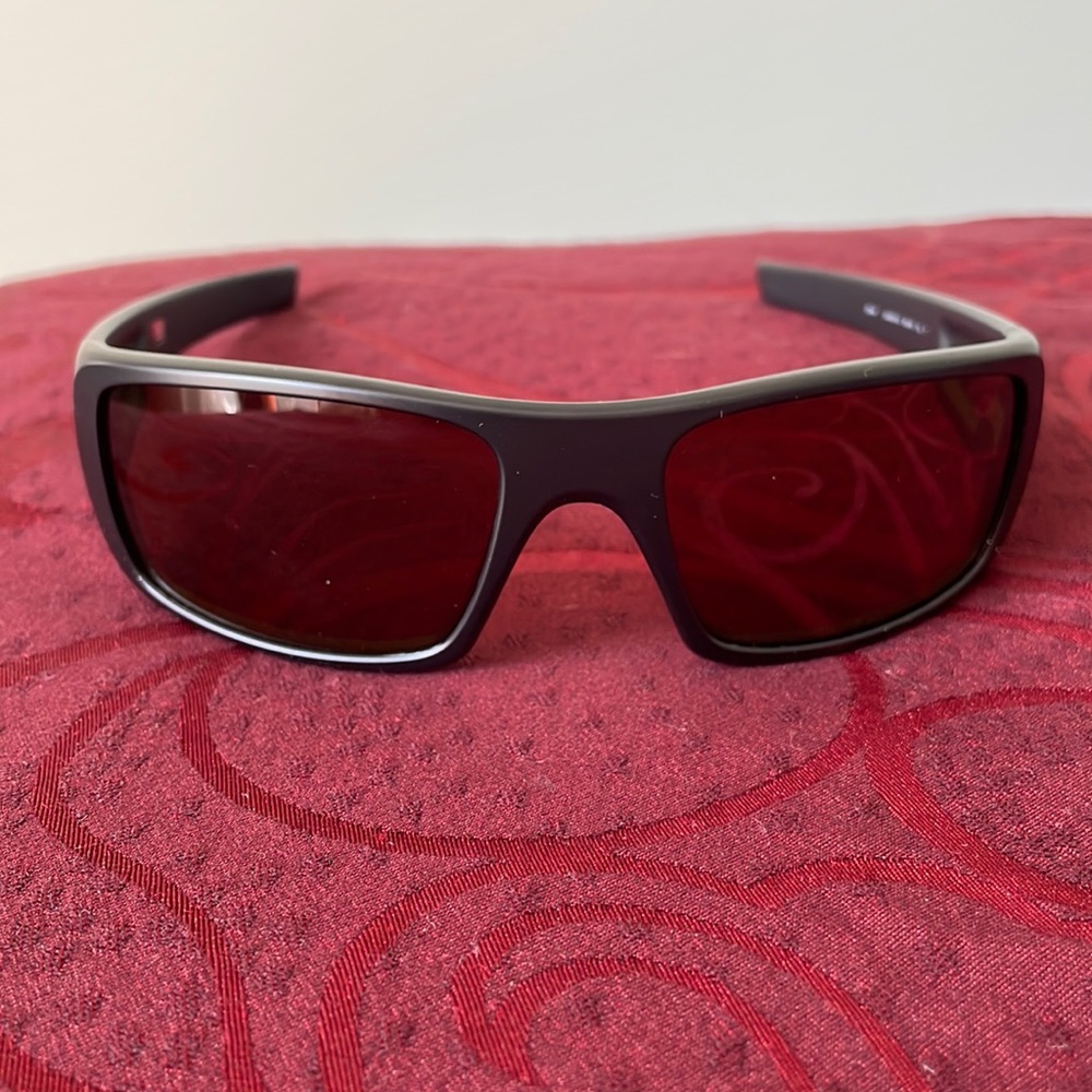 Oakley Crankshaft Matte Black Frame / Dark Bronze Lenses Sunglasses